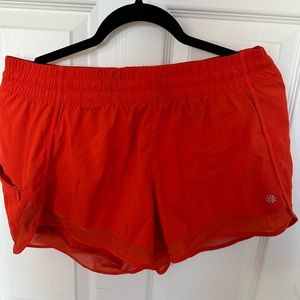 Athleta running shorts